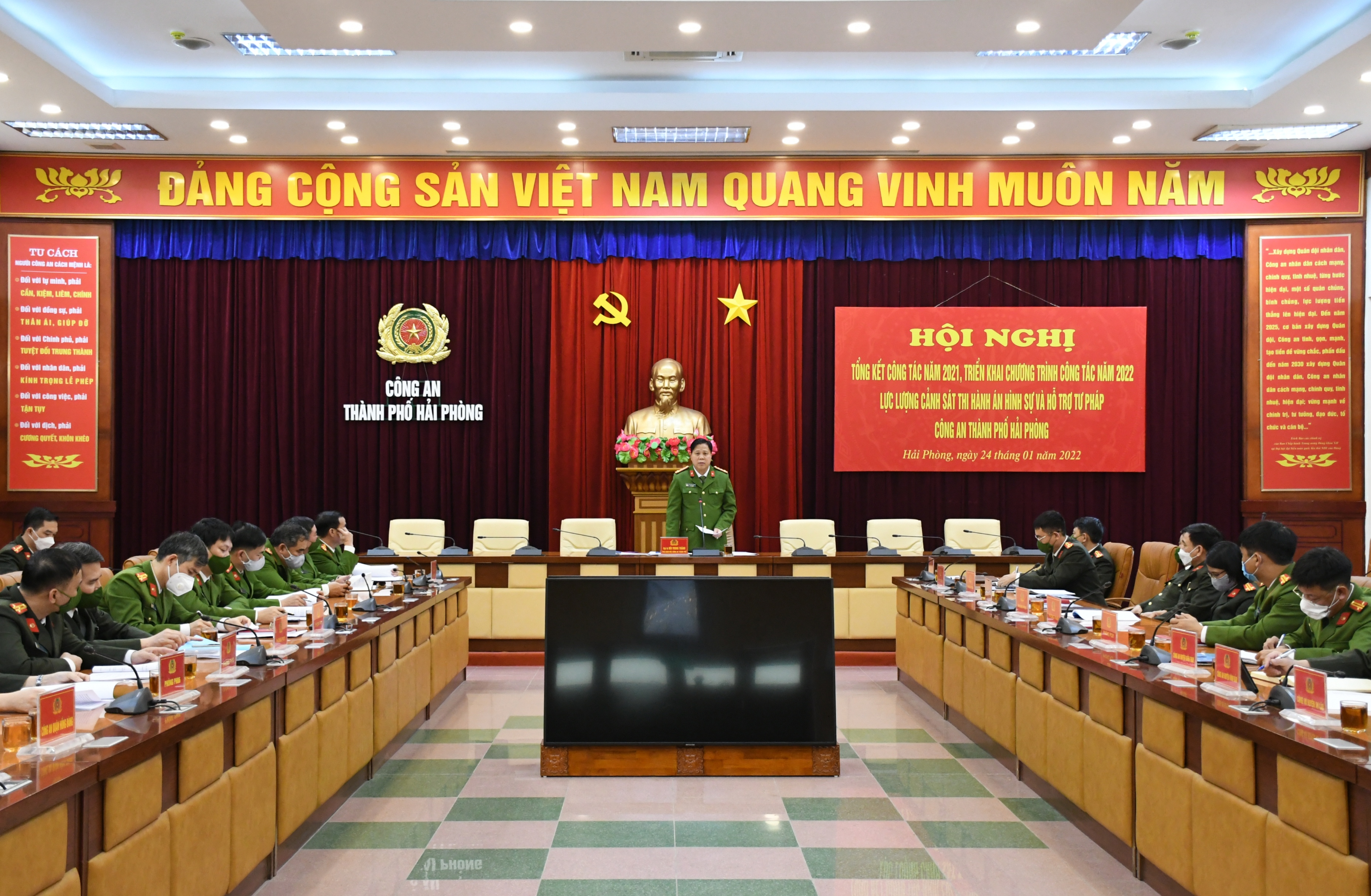 Lực lượng Cảnh sát THAHS & HTTP, CATP: Bảo đảm tuyệt đối an ninh, an toàn trại tạm giam, nhà tạm giữ